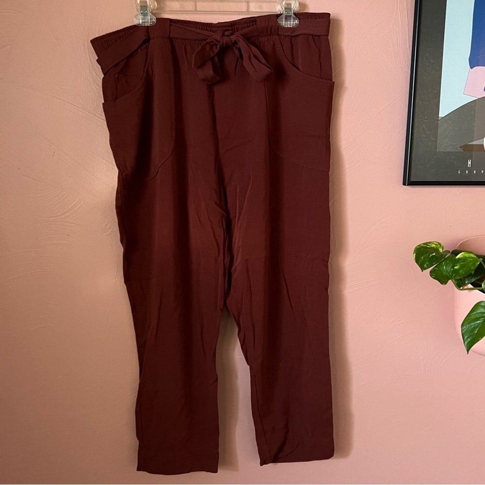 Dolan left coast collection burgundy soft pants